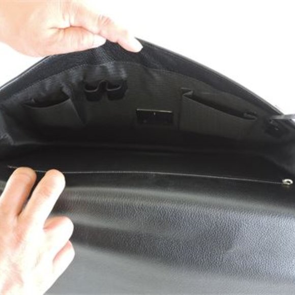 Cartier Leather Document Portfolio Briefcase - Picture 5 of 9